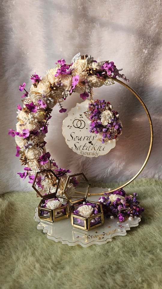 Dreamy Ring Platter by Leena Sawant